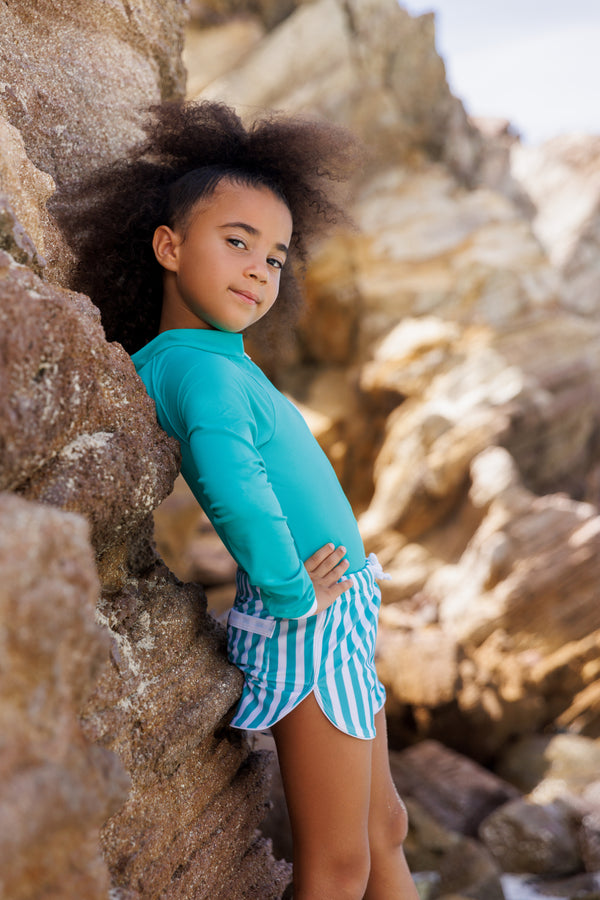 Palombaggia one piece Aquagreen UPF 50+