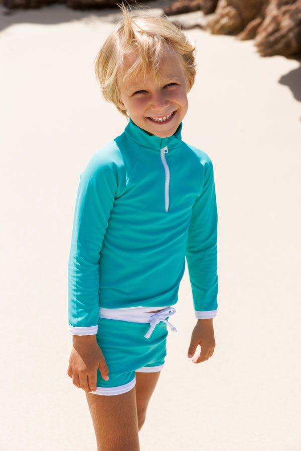 Saline Rashguard Aquagreen UPF 50+