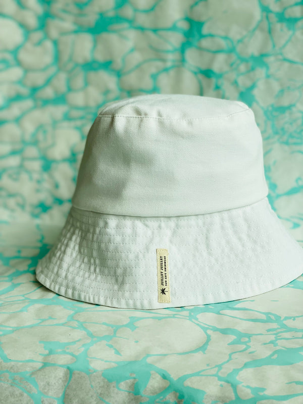 Women white sun protective hat UPF 50+