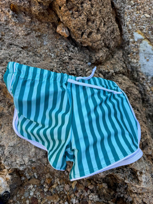 short de bain Flamands à rayures short de bain , indice de protection solaire UPF 50+