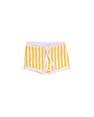 Gouverneur Boxer Yellow/White stripes UPF 50+